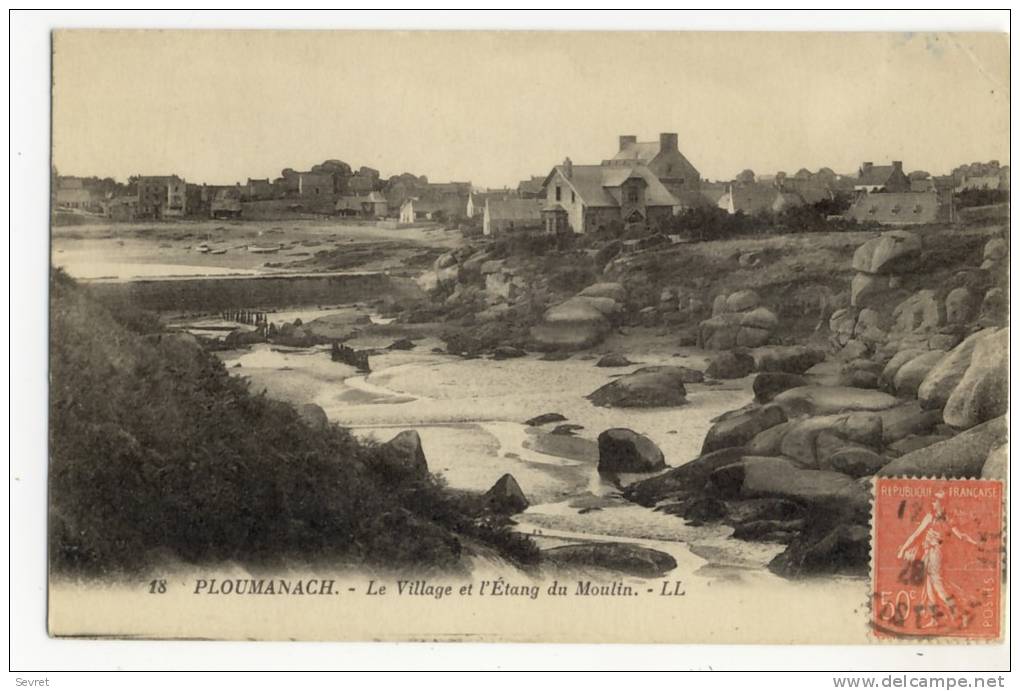 PLOUMANACH. - Le Village De L'Etang Du Moulin - Ploumanac'h