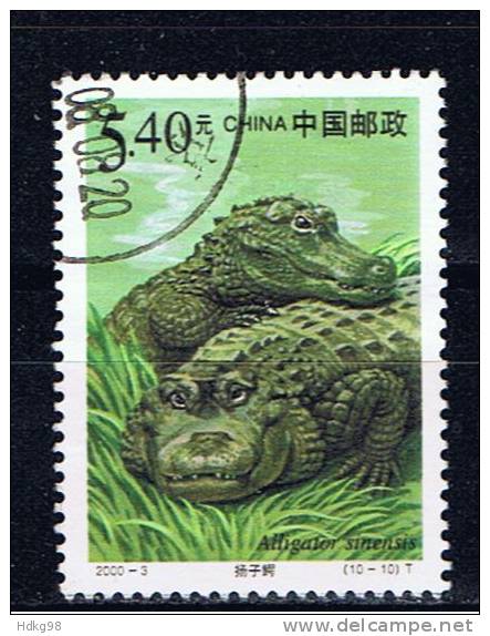 VRC+ China 2000 Mi 3124 Krokodil - Gebruikt