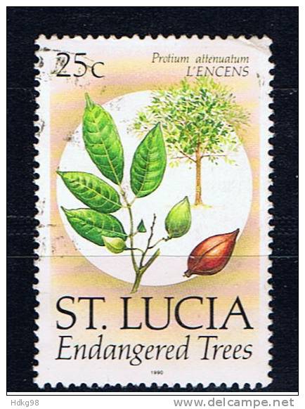 WL+ St. Lucia 1990 Mi 964 - St.Lucia (1979-...)