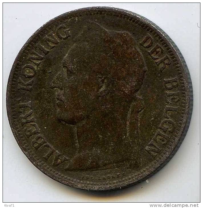 1 Franc  "Congo Belge" 1928 - 1910-1934: Albert I.