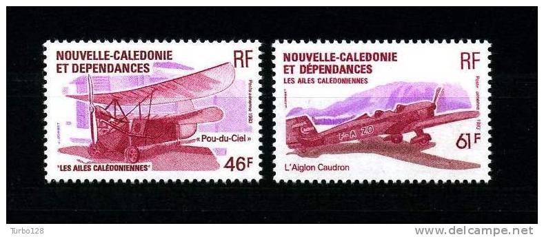 Nlle CALEDONIE 1983 PA N° 230/231 **  Neufs = MNH Superbes Cote 4.60 € Avions Planes Pou Du Ciel Aiglon - Ungebraucht