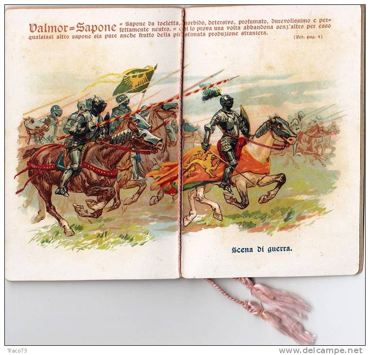 MILANO 1905 - Valsecchi e Morosetti -  VITA MEDIOEVALE /  Almanacco Profumato
