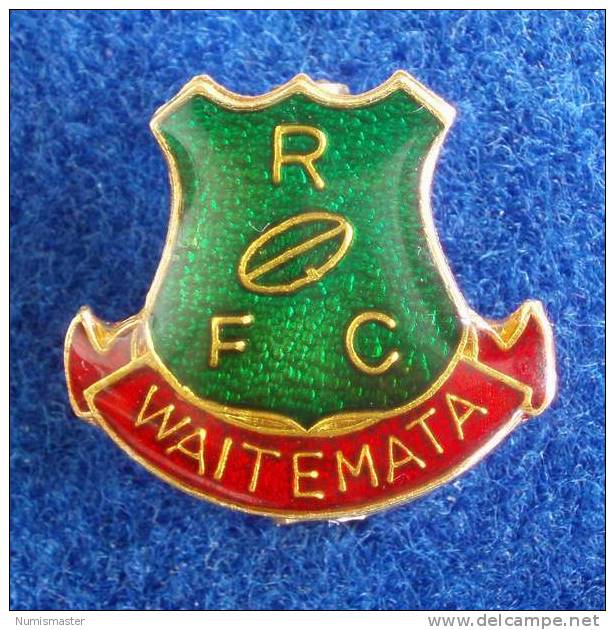 WAITEMATA , NEW ZEALAND RUGBY CLUB , PIN - Rugby