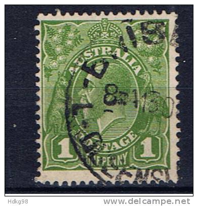 AUS Australien 1924 Mi 58 Königsporträt - Used Stamps