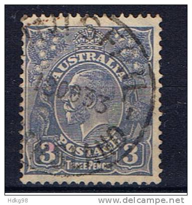 AUS Australien 1924 Mi 61 Königsporträt - Used Stamps