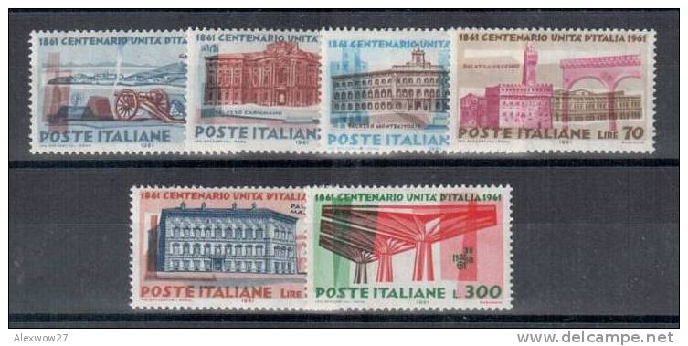 Italia / Italy  1961 -- "UNITA D´ITALIA"  --- ** MNH / VF - 1961-70:  Nuovi