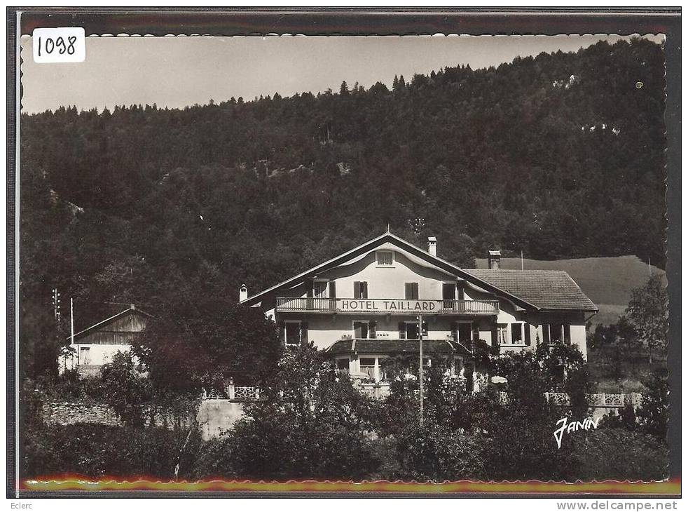 FORMAT 10x15 - GOUMOIS - HOTEL TAILLARD - TB - Goumois