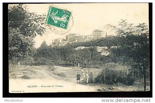 13 ALLEINS / Panorama Du Château / - Alleins