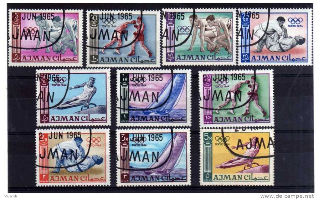 Ajman - 1965 - Olympic Games - Used/CTO - Ajman