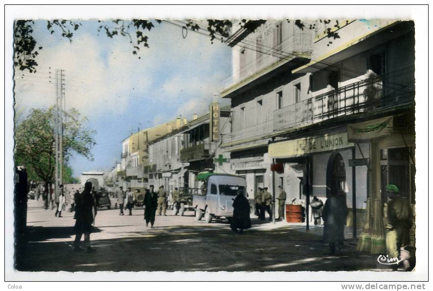 Guerre D’Algérie TEBESSA Place De La Casbah - Tebessa