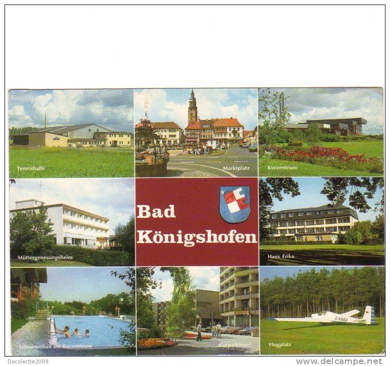 B66070 Germany Bad Königshofen Multiviews Used Perfect Shape Back Scan At Request - Bad Königshofen