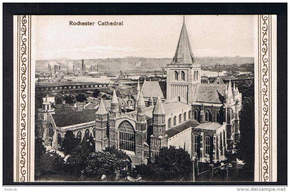 RB 858 - Postcard Rochester Cathedral Kent - Rochester