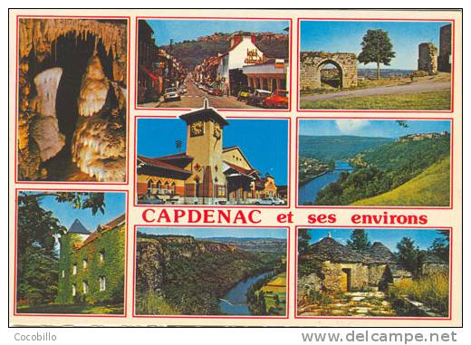 CPM - 12700 - N° S 118 - Capdenac - ( Multivues ) - Villefranche De Rouergue