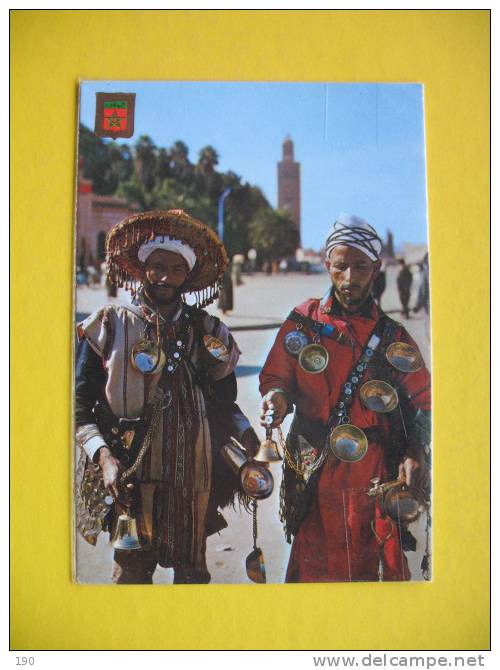 MARRUECOS TIPICO-MAROC TYPIQUE-TYPICAL MOROCCO Water-carriers - Music
