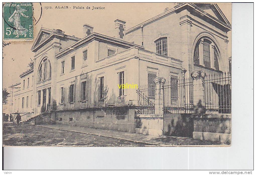 Alais  Palais De Justice - Alès