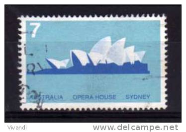 Australia - 1973 - 7 Cents Architecture/Sydney Opera House (Perf 15 X 14) - Used - Oblitérés