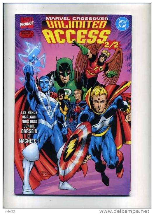 - UNLIMITED ACCESS 2/2 . MARVEL FRANCE 1998 - Marvel France