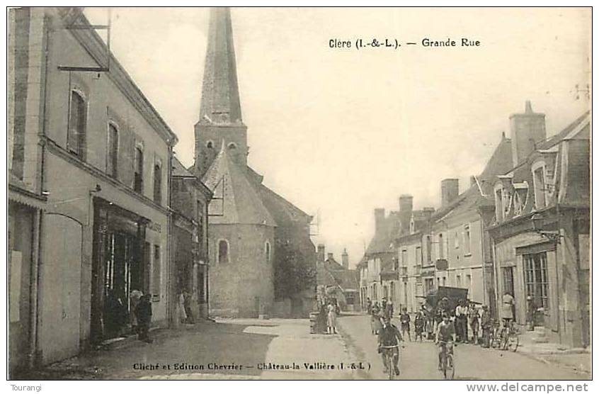 Indre-et-Loire : InLo 113 : Cléré  -  Grande Rue - Cléré-les-Pins
