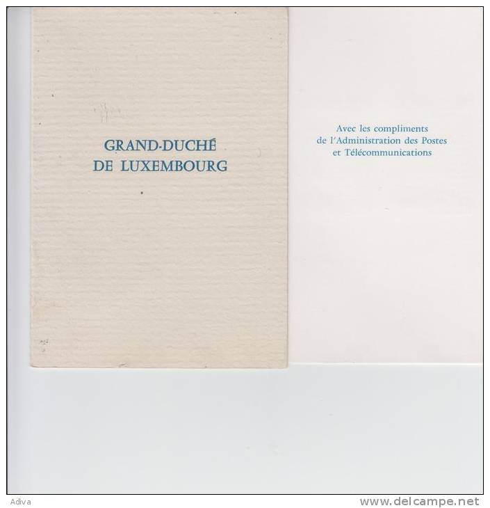 Luxemburg 	MiNr. 941 - 944 - Storia Postale