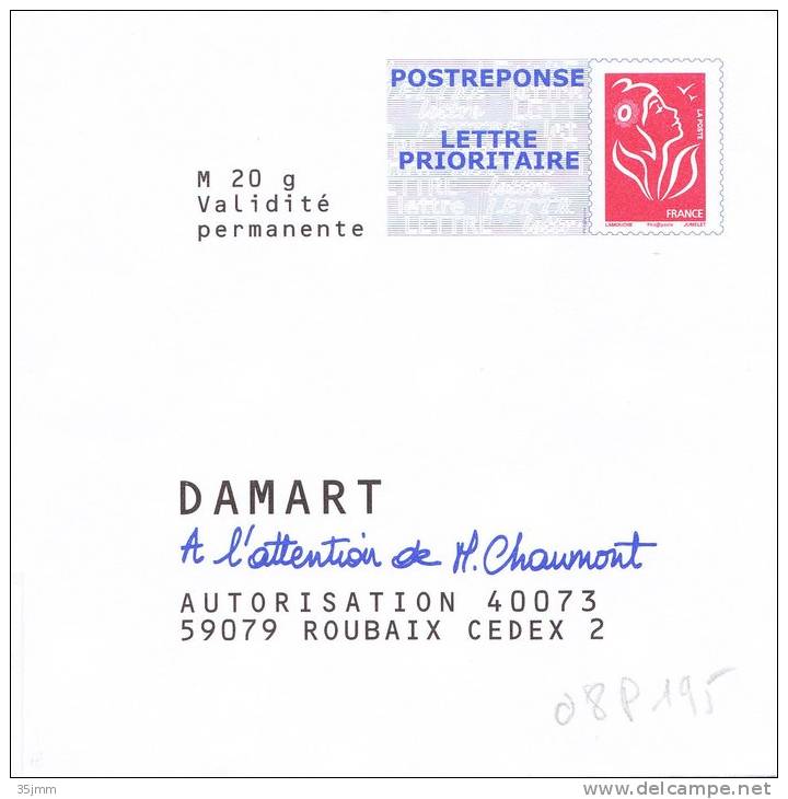 Pap Reponse Lamouche Damart 08P195 - PAP: Antwort/Lamouche