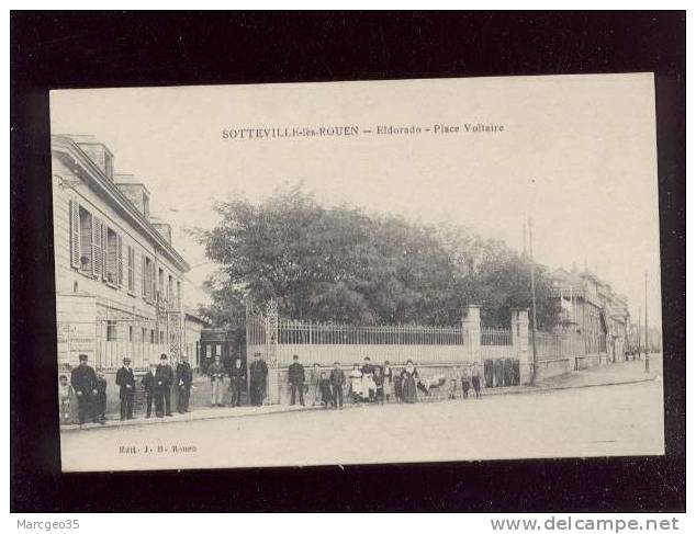 Sotteville Les Rouen Eldorado Place Voltaire édit.J.B. Animée - Sotteville Les Rouen