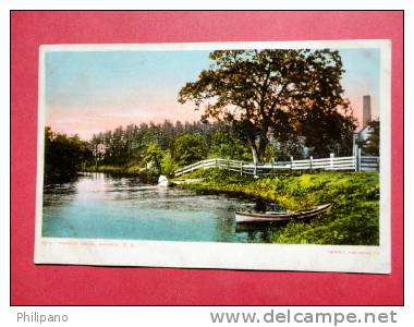 - New Hampshire > Nashua   Nashua River Detroit Undivded Back==== Ref 498 - Nashua