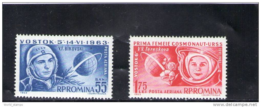 ROUMANIE 1963 ARIENNE ** - Unused Stamps