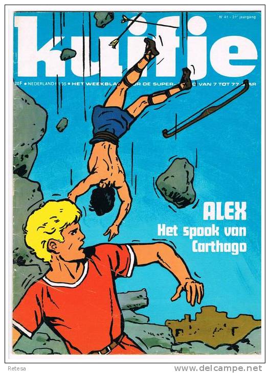 KUIFJE  WEEKBLAD N° 41 - 31e JAARGANG 5-10-1976 - Kuifje