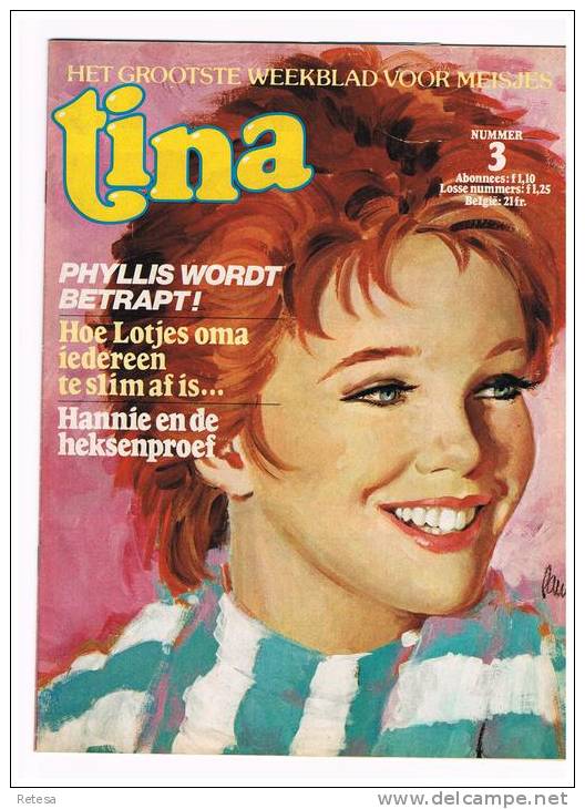 TINA  WEEKBLAD  N° 3  - 19 JANUARI  1979 - Tina