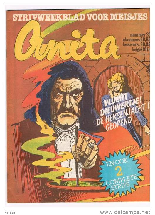 ANITA  WEEKBLAD  N° 26  - 30 JUNI 1978 - Sonstige & Ohne Zuordnung