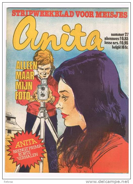 ANITA  WEEKBLAD  N° 27  - 7 JULI 1978 - Andere & Zonder Classificatie