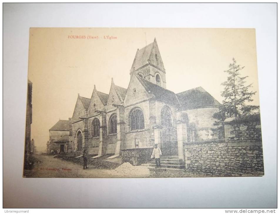 2gwh - CPA - FOURGES - L'église - [27] Eure - Fourges