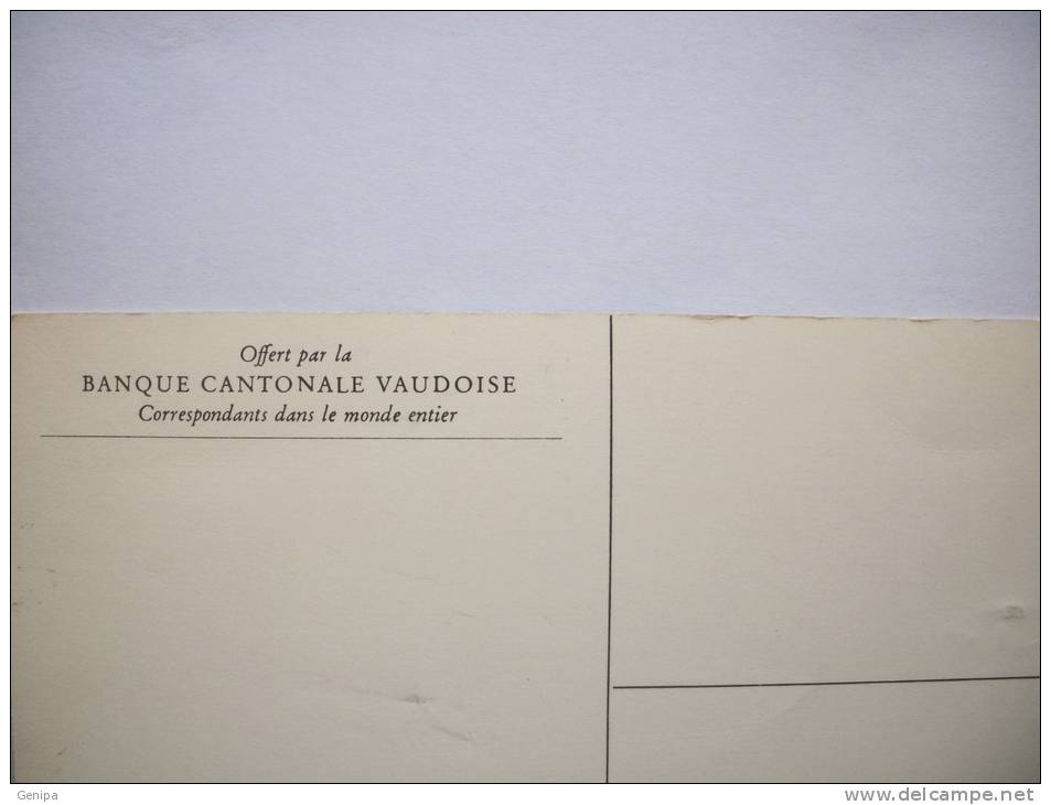 VEVEY - BANQUE CANTONALE VAUDOISE (scan) - Le Vaud