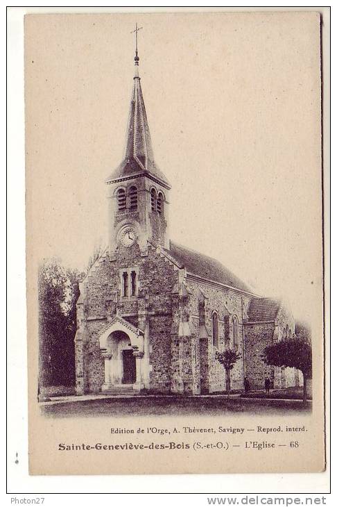 Saint Geneviève Des Bois - L´église - Sainte Genevieve Des Bois