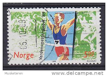 Norway 1989 Mi. 1014     5.00 Kr Weltmeisterschaft Im Geländelauf, Stavanger - Used Stamps