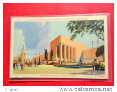 The Food Products Building  At Texas Centennal Exposition Dallas Linen  === ==   ===   Ref 499 - Other & Unclassified