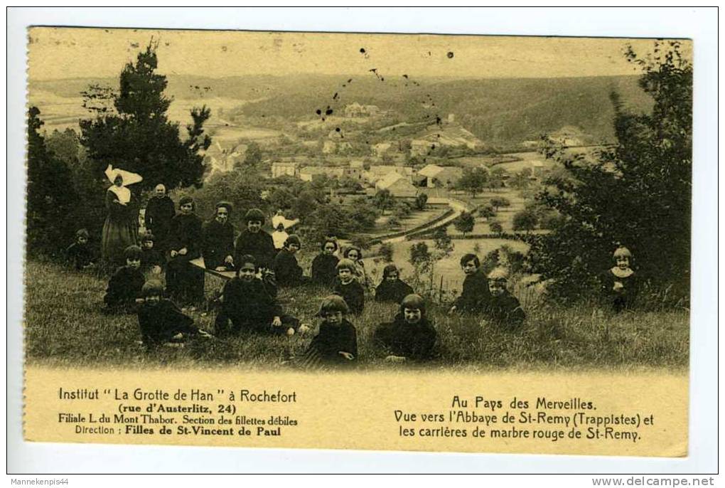 St Remy - Vue Vers L'Abbaye De St-Remy (Trappistes) Et Les Carrières De Marbre Rouge De St-Remy - Blégny