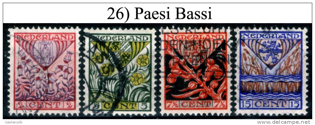 Paesi-Bassi-0026 - Used Stamps