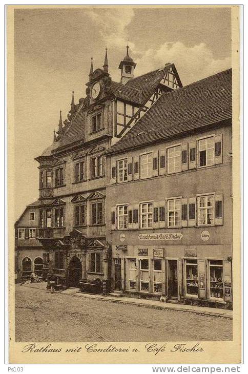 Allemagne - Gernsbach I. Murgtal (B-W) - Rathaus Mit Konditorei Und Café Fischer - Gernsbach