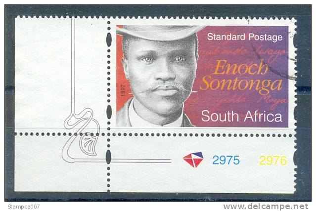 Y/T 978 Enoch Sontonga Hymne National  Used Cancelled - Autres & Non Classés