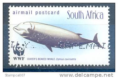 Y/T 27 Airmail Fauna Whale Walvis Baleine WWF   Used Cancelled - Autres & Non Classés