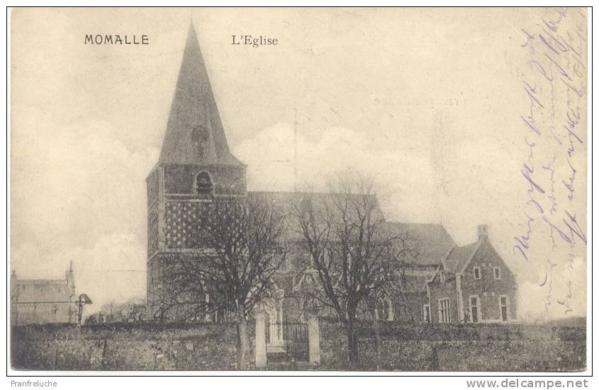 MOMALLE (4350) L ' église - Remicourt