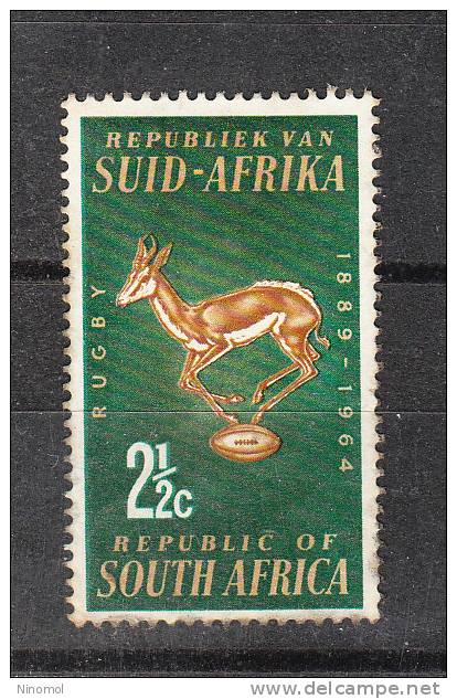 Sud Africa   -   1964.  75^ Anniversary Of The South African Rugby - Rugby