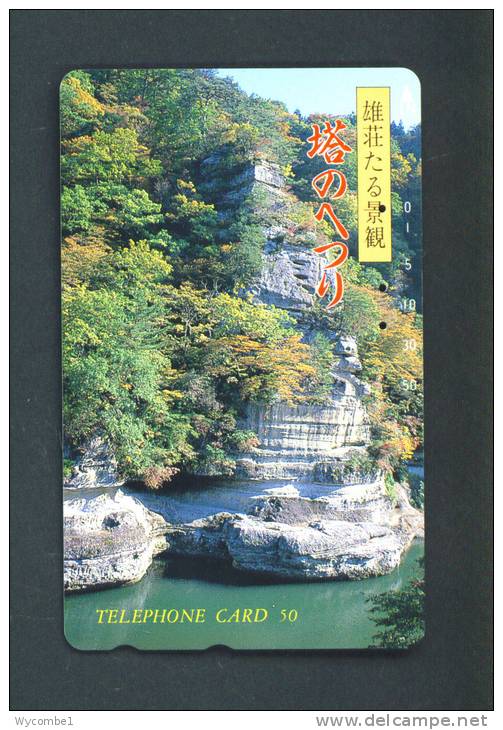 JAPAN  -  Magnetic Phonecard As Scan (110-011) - Giappone