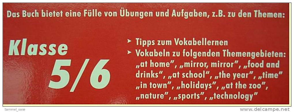 2 Bücher Klasse 5/6  -  Gute Noten In Englisch : Grammatik Wortschatz Schülerhilfe - Livres Scolaires