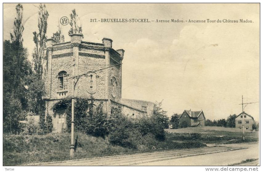Stockel - Avenue Madou - Ancienne Tour Du Château Madon - 1922 ( Voir Verso ) - St-Pieters-Woluwe - Woluwe-St-Pierre
