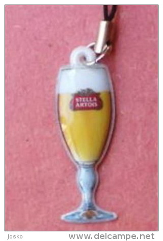 STELLA ARTOIS  - Small Keyring Bière Bier Cerveza Birra Keychain Key-ring Porte-clés Schlüsselring Anello Portachiavi - Key-rings