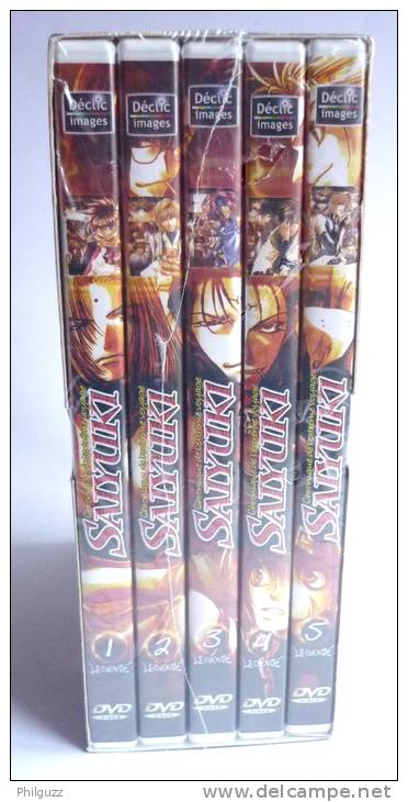 COFFRET N°1 - 5 DVD (1 à 5) Chronique De L'extrême Voyage SAIYUKI - Dessin Animé