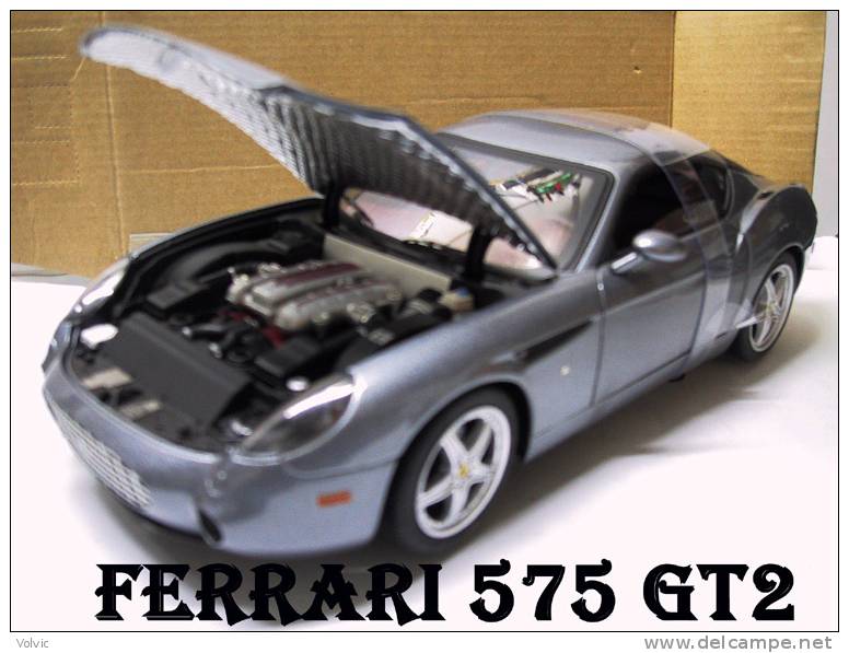 - HOT WHEELS - FERRARI 575 GTZ ZAGATO -  1/18° - Réf 9915 - - Hot Wheels