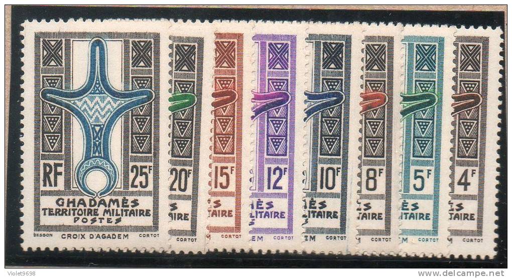 GHADAMES : TP N° 1/8 ** - Unused Stamps